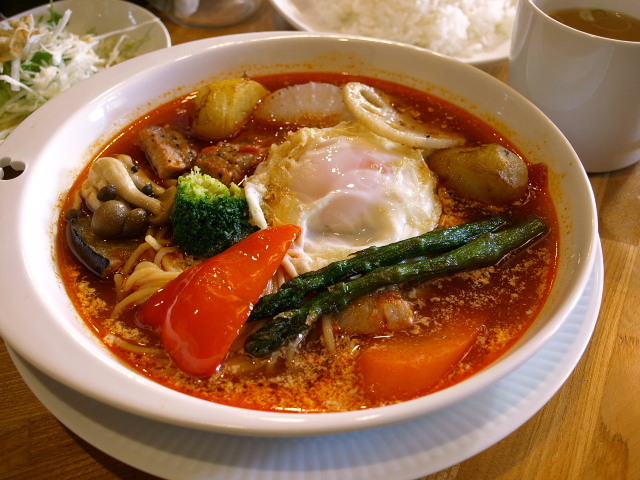 カフェ&レストラン ひまわり その11(スープ仕立て トマトスープ)_d0153062_21240535.jpg