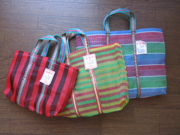 【台湾】迪化街で購入した漁師網バッグ(メッシュバッグ)のサイズ比較_c0152767_11481387.jpg