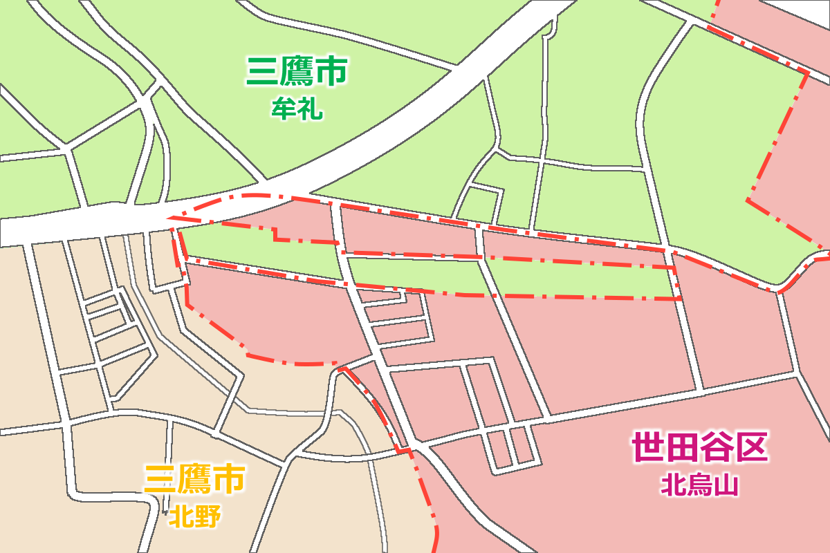 三鷹市牟礼と世田谷区北烏山の入り組んだ境界を探る_a0332275_01420753.png