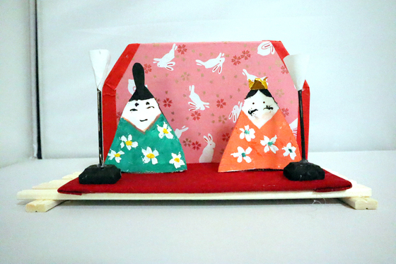 季節レク ~ 2019 雛飾り作品② ~_e0222340_1538024.jpg