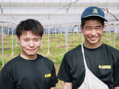 熊本ぶどう 社方園 ぶどうの果樹の目覚め!ハウスの内張りと熊本農業高校からの農業実習(2019)前編_a0254656_18505882.jpg