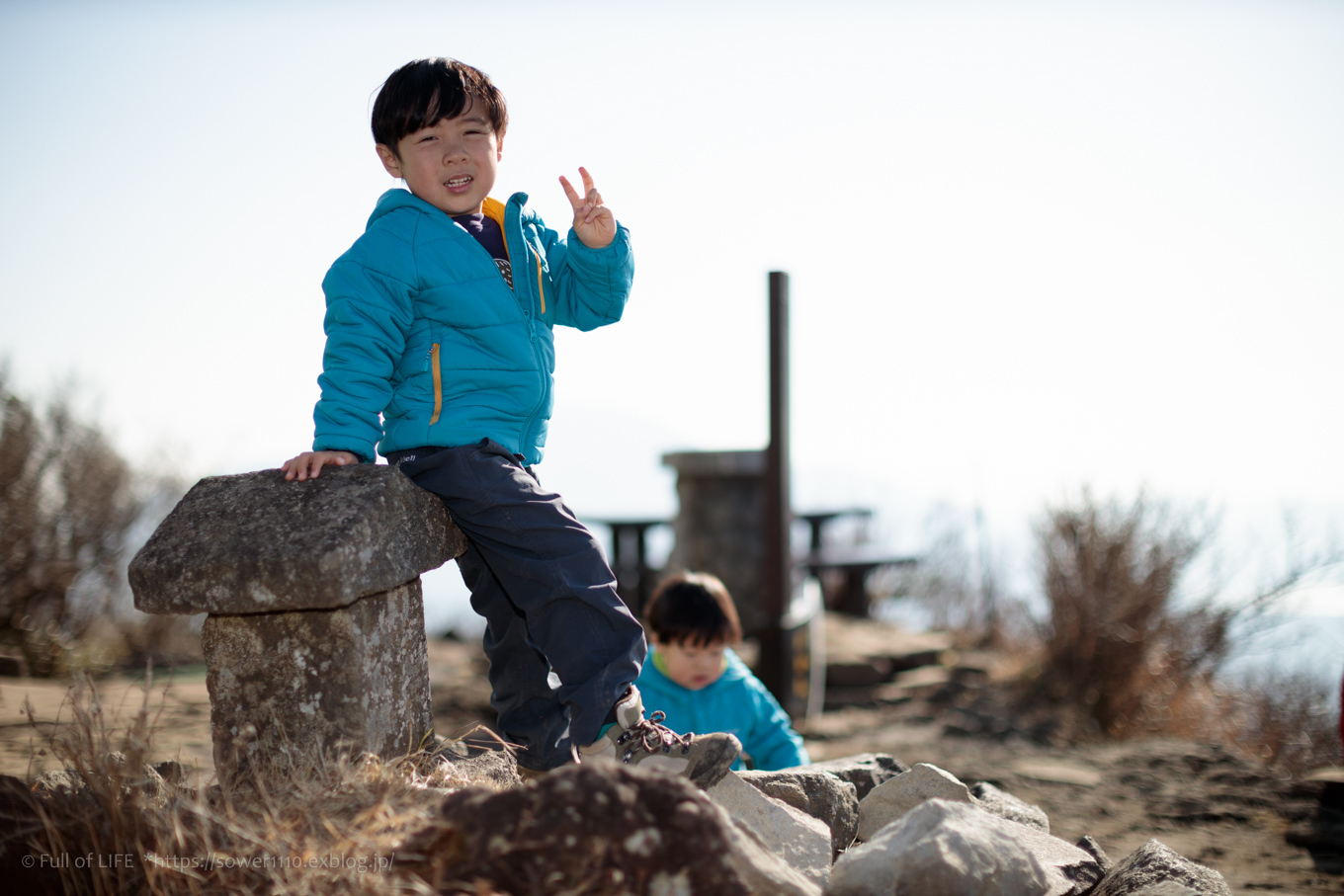 ちびっ子たちのリベンジ登山「金時山」下山編_c0369219_12261777.jpg