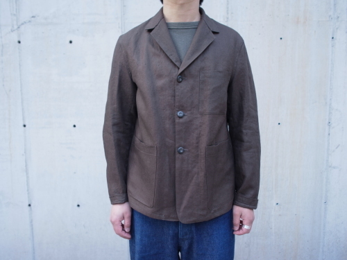 PHIGVEL LINEN SACK JACKET フィグベル-