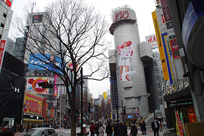 2月26日㈫の109前交差点_b0056983_13470980.jpg