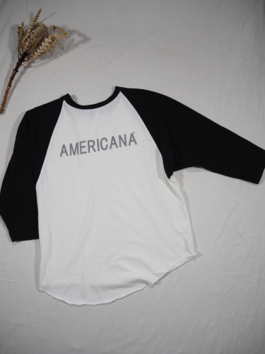 アメリカーナのベースボールティー_e0357389_09175911.jpg