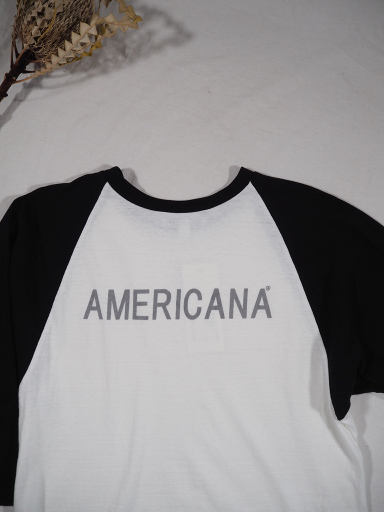 アメリカーナのベースボールティー_e0357389_09175982.jpg