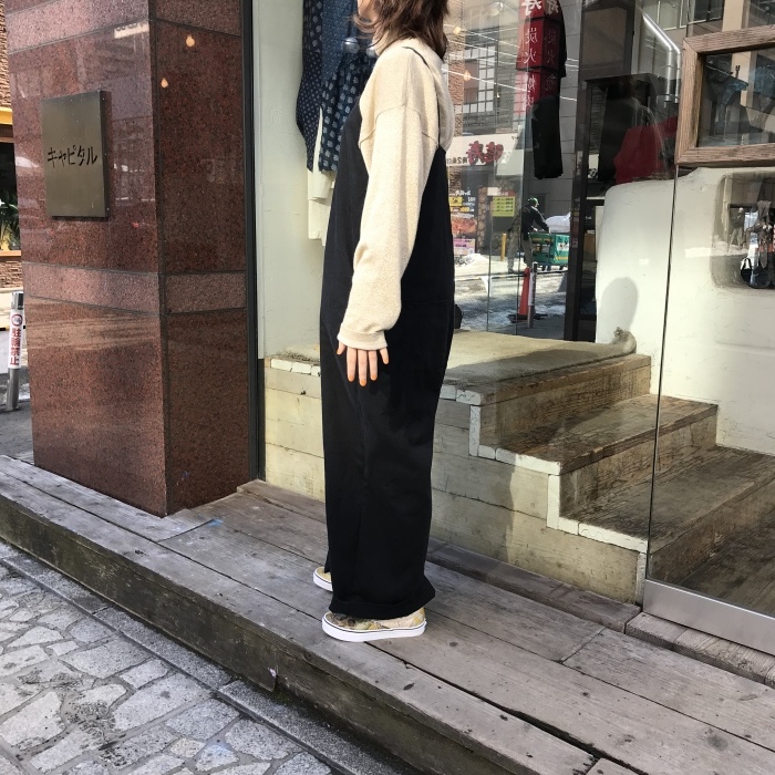 KAPITAL（キャピタル）| 綿麻ツイル カンフーオーバーオール KAPITAL - 綿麻ツイル カンフーオーバーオール - BLUE NEON