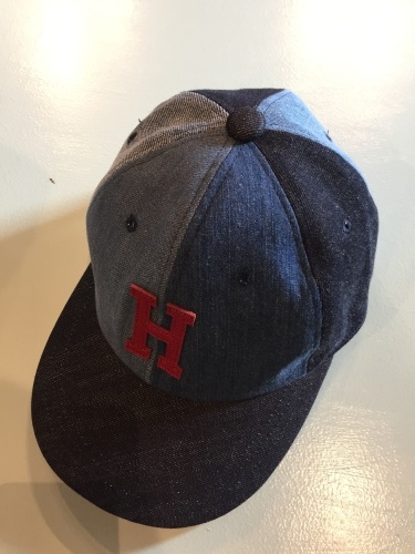 HOLLYWOOD RANCH MARKET / HRR DENIM MIXパッチ Hワッペン BB CAP_f0139457_16373563.jpeg