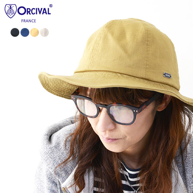 ORCIVAL[オーチバル・オーシバル] LINEN HAT [RC-7146 LNE] リネン ...