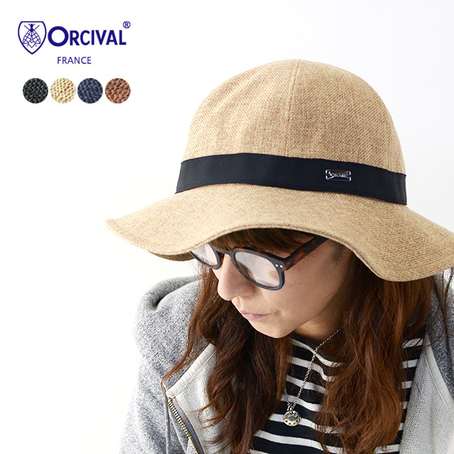 ORCIVAL[オーチバル・オーシバル] Raffia Like PE HAT [RC-7146 RLP] ラフィアライクハット MEN\'S / LADY\'S_f0051306_16563467.jpg