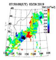 HAARPモニター観察：２月下旬の２００nTの地震電磁波到来！_a0348309_22271140.jpg