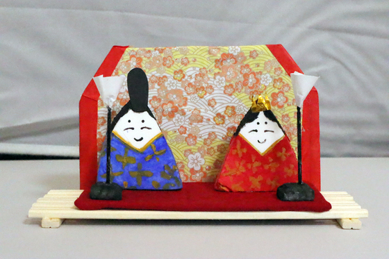 季節レク ~ 2019 雛飾り作品③ ~_e0222340_15533975.jpg