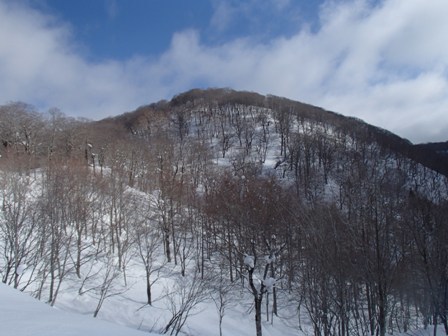 2019.2.24　鶴ノ湯温泉から大白森へ_a0344771_16090945.jpg