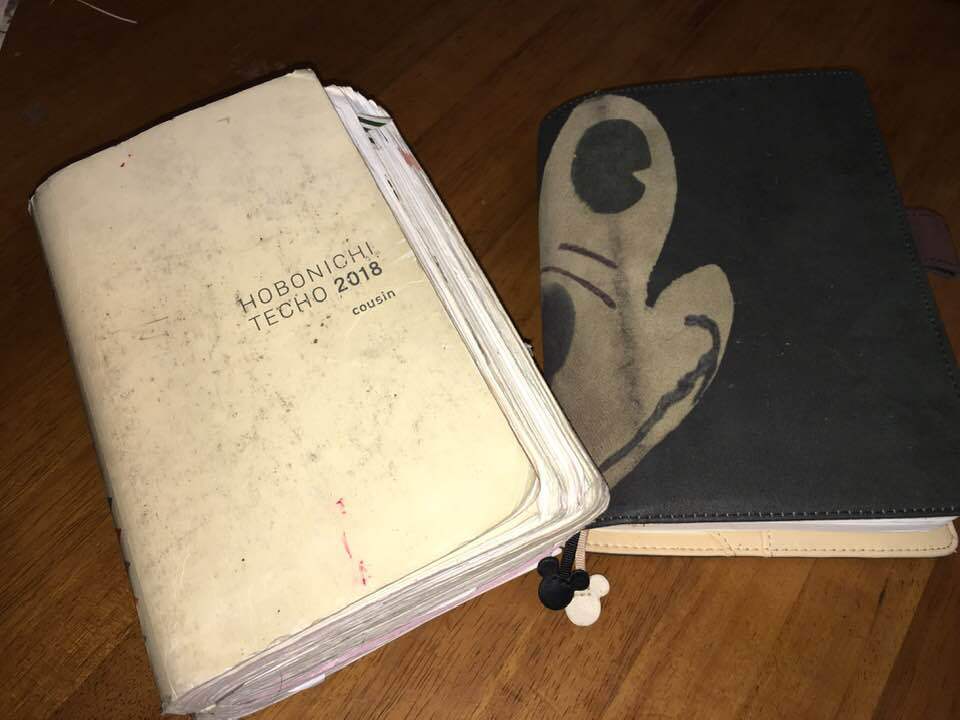 ノート 手帳 私の使い方 お仕事ノート