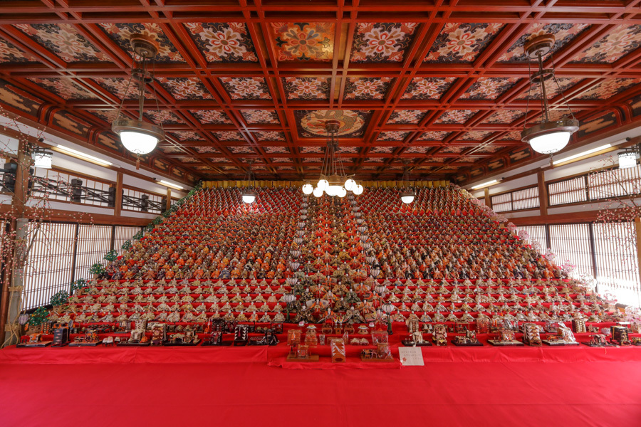 三千体のひな人形 可睡斎ひなまつり やきつべふぉと