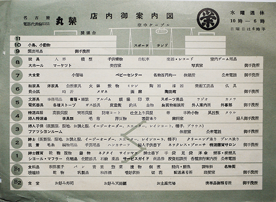 昭和9年三越案内商品チラシカタログ