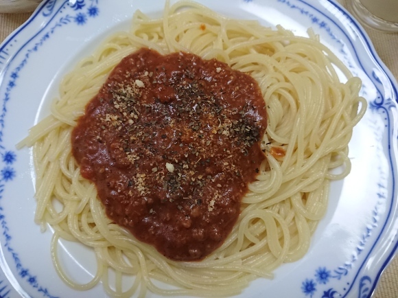 3/5 ハウス食品「ぱすた屋」ミートソースちょい足し_b0042308_09501296.jpg