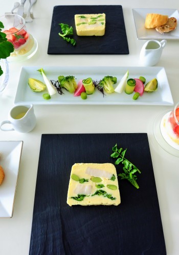 帆立と春野菜のテリーヌ_b0145846_17204300.jpg