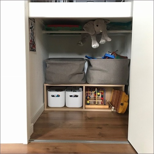 おもちゃ収納の実験はつづく 片付けたくなる部屋づくり