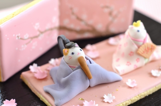 猫お雛様で、雛祭り_d0025294_17243643.jpg
