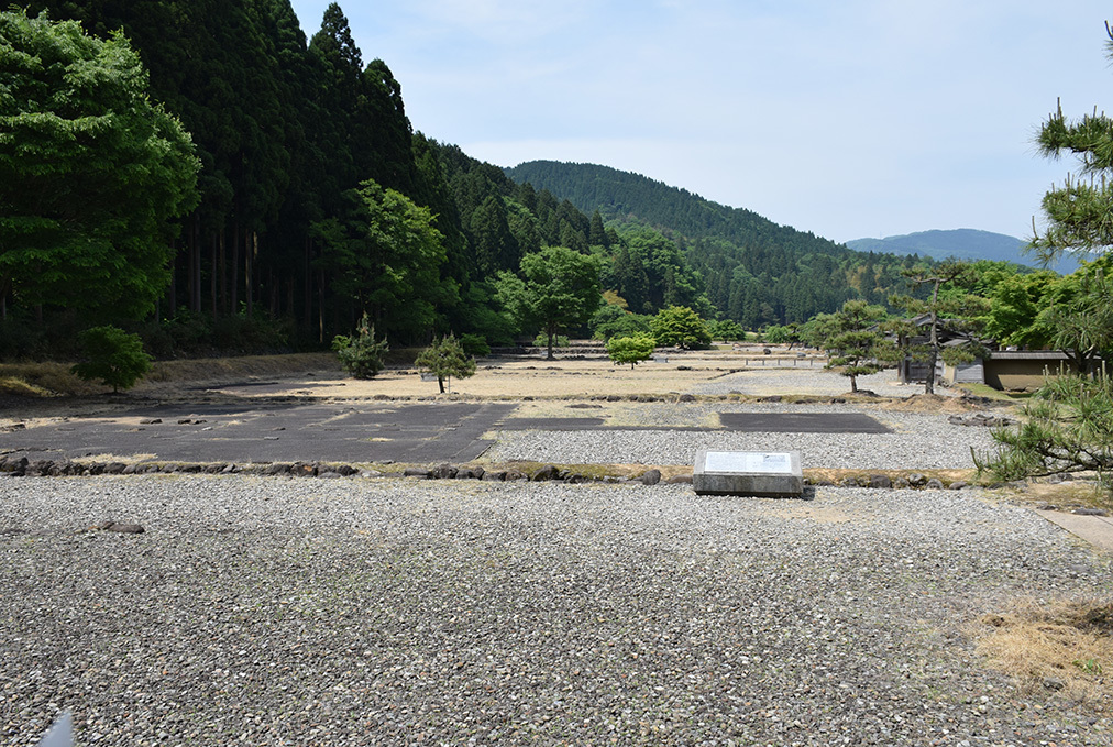 一乗谷朝倉氏遺跡を歩く。　その１　「下城戸跡～武家屋敷跡」_e0158128_17521987.jpg