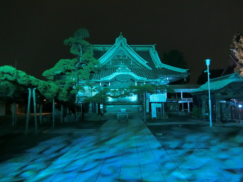 3月6日(水) 4日より帝釈天のライトアップ始まる_d0278912_23304557.jpg