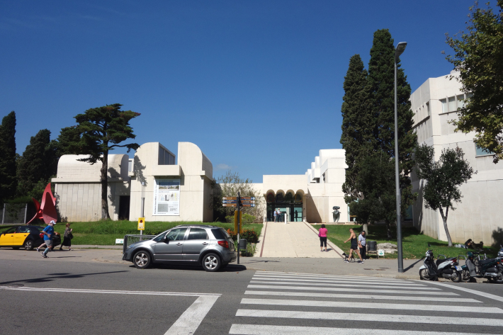ミロ美術館 Fundació Joan Miró フニクラ Funicular De Montjuic モンジュイックの丘 2018年9月 バルセロナの旅(15)_f0117059_12315800.jpg