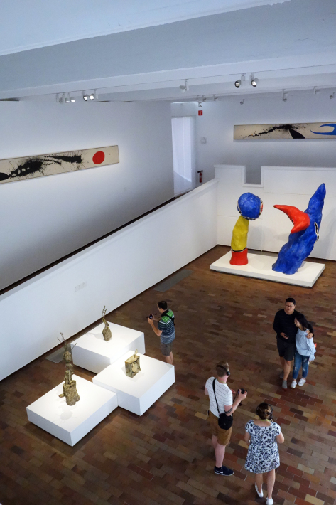 ミロ美術館 Fundació Joan Miró フニクラ Funicular De Montjuic モンジュイックの丘 2018年9月 バルセロナの旅(15)_f0117059_12331634.jpg