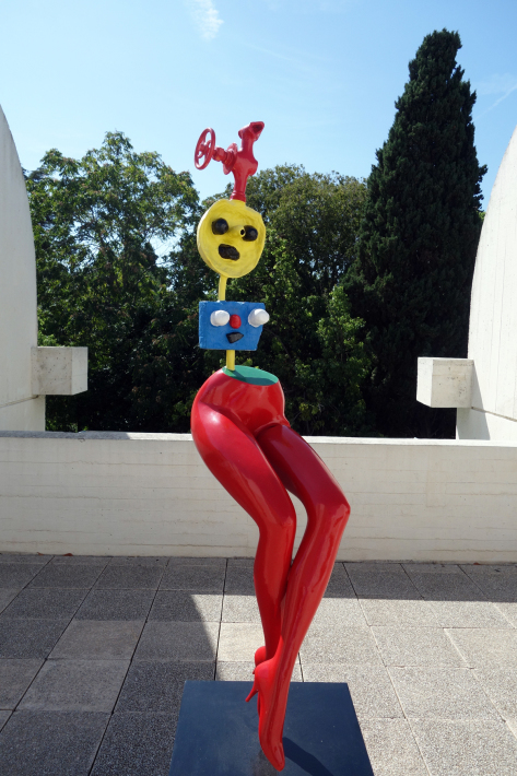 ミロ美術館 Fundació Joan Miró フニクラ Funicular De Montjuic モンジュイックの丘 2018年9月 バルセロナの旅(15)_f0117059_12334726.jpg