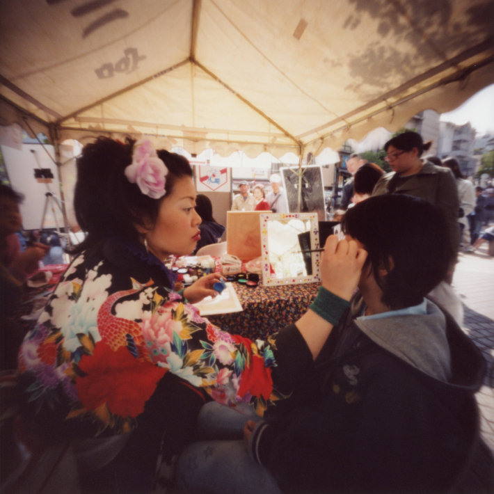 ピンホールカメラで撮った 横浜の野毛大道芸 ピンホール写真 Pinhole Photography_f0117059_14150152.jpg