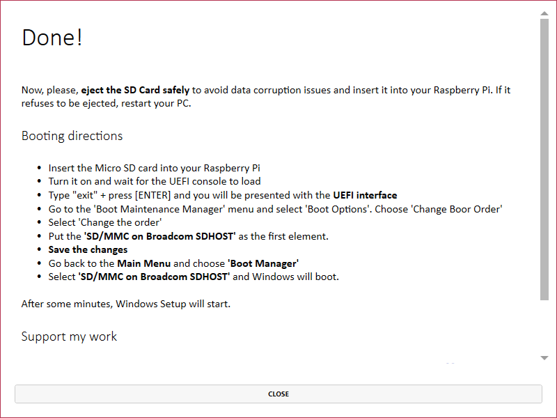 無限ループ クラッシュの原因特定 Windows10 Arm 64bit Raspberry Pi 3b インストール 起動 Woa2 1 1 3 6 体重と今日食べたもの