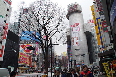 3月6日㈬の109前交差点_b0056983_16503377.jpg