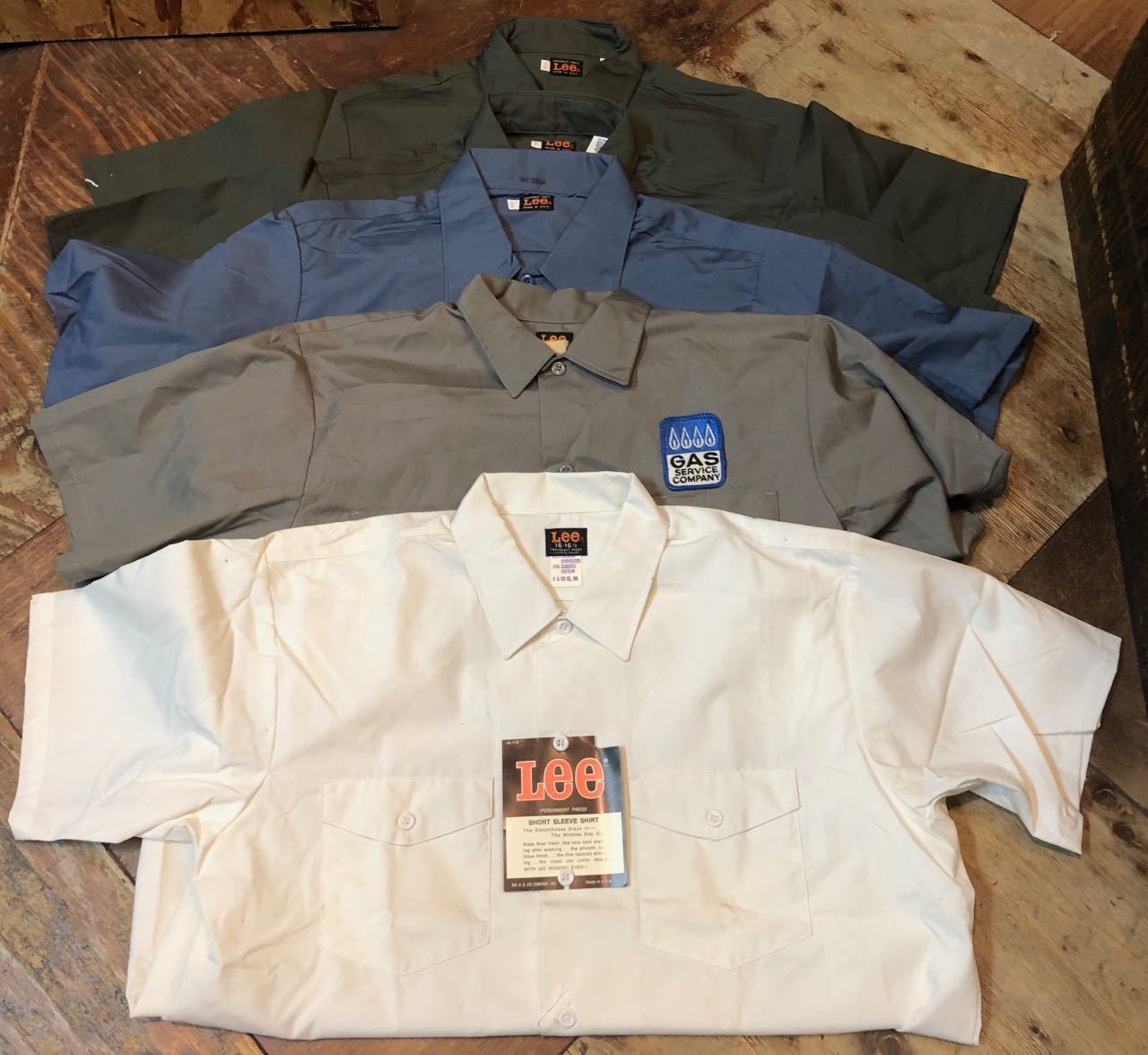 3/7((木)入荷！７０s　デッドストック　Lee Chetopa Twill Work shirts 　チェトパツイル　ワークシャツ！　_c0144020_13264026.jpg