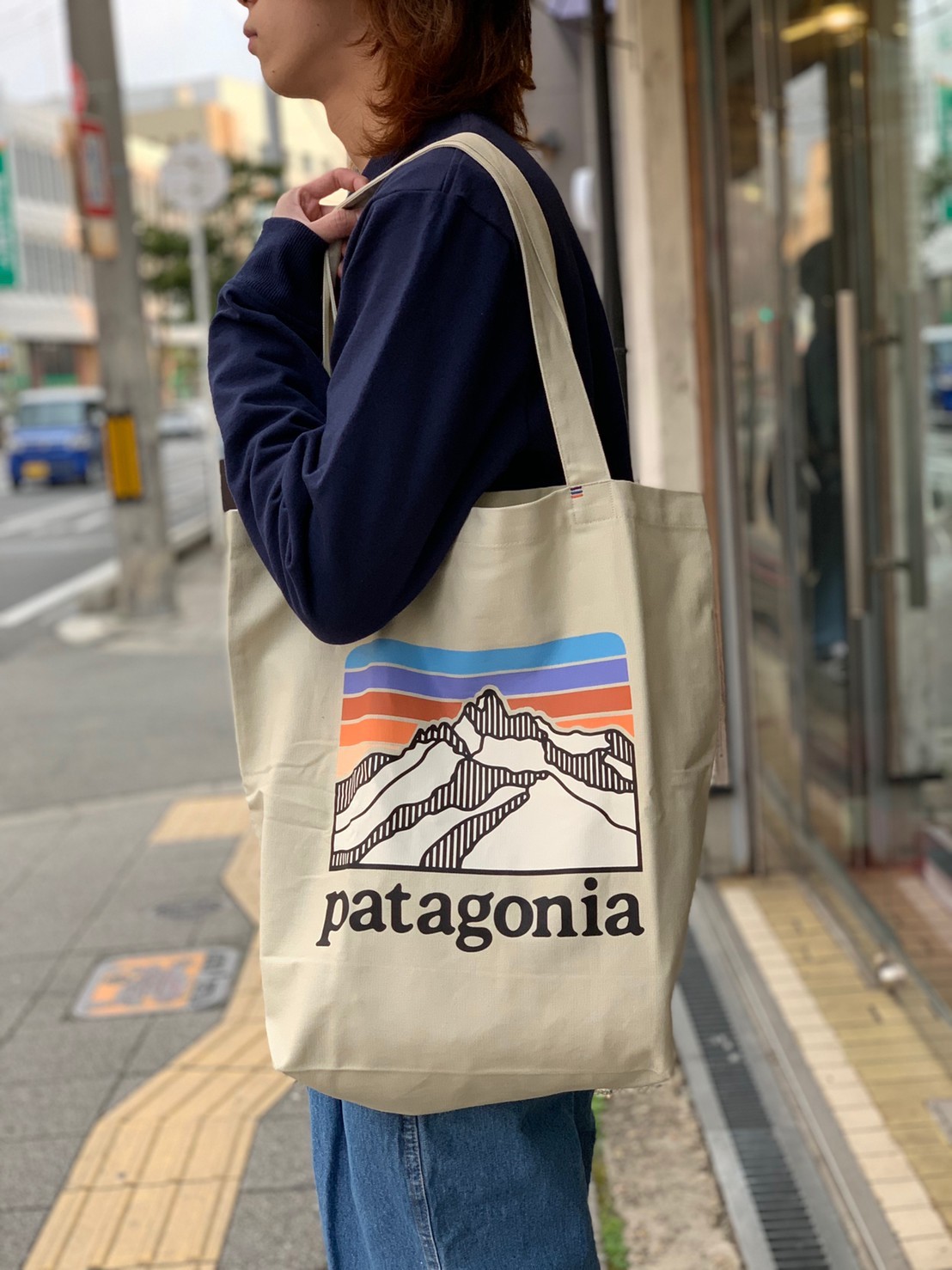patagoniaのトートバック。_c0167336_21130320.jpg