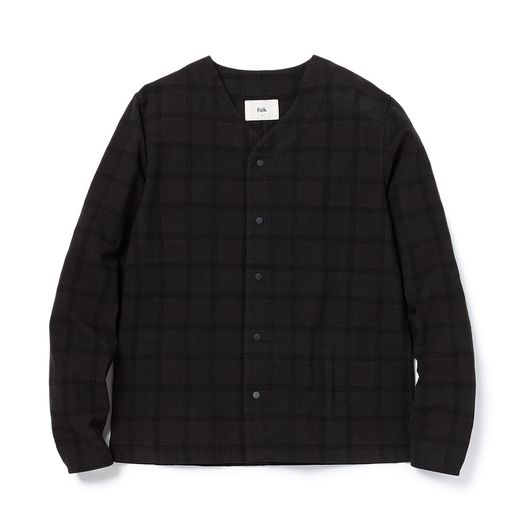 Folk : TAG SHIRT CHECK OVERDYED ＆Folk : CLEAN TWILL PANT_f0224266_18062759.jpg