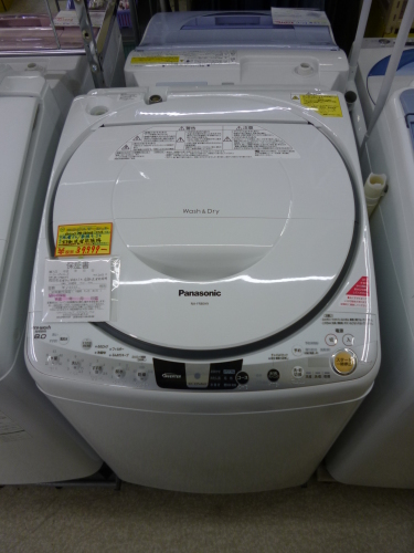 美品 2016年製 パナソニック NA-FR80H9 8K/4.5K 洗濯乾燥機_b0368515_23553001.jpg