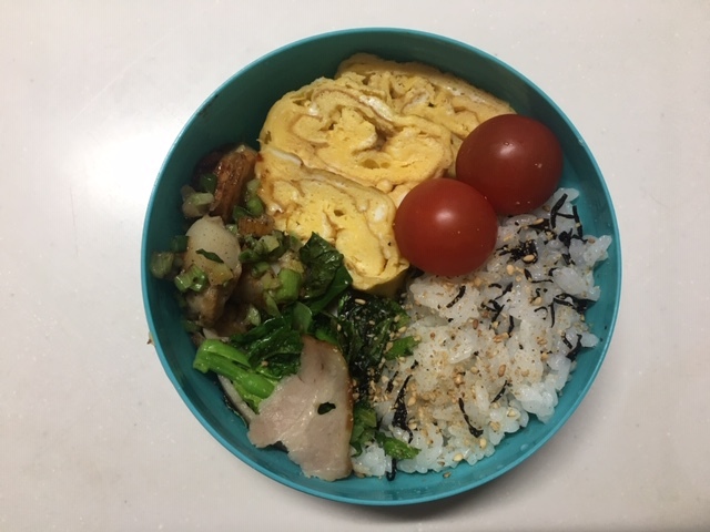 帆立のねぎ塩弁当_b0075817_15054567.jpg