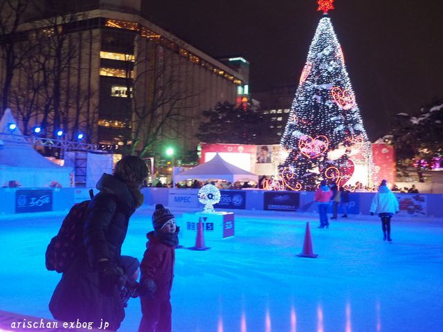 札幌テレビ塔のスケートリンク＠真冬の札幌の思い出_f0295238_10245394.jpg