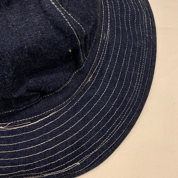 Dead Stock Late 30's US ARMY M-37 Denim Hat : TideMark Dead Stock Late 30's US ARMY M-37 Denim Hat : TideMark