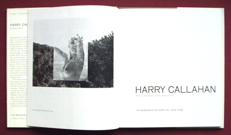 ハリー・キャラハンの写真集「Harry Callahan」(1967 ハリー・キャラハンの写真集「Harry Callahan」(1967