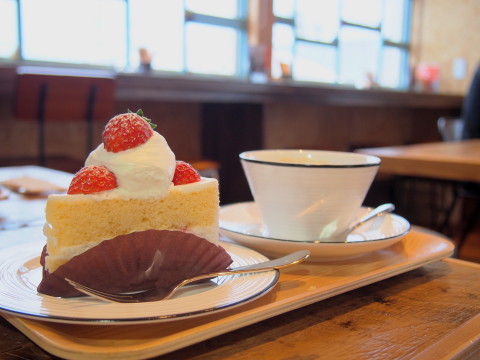 いちごのショートケーキ:ワノワイナリー(鶴田町)_b0147224_19325426.jpg