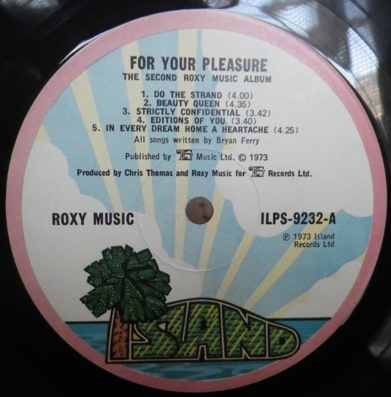 【非売品見本盤●アナログＬＰ●日本盤】ロキシーミュージック／フォーユアプレジャー ロキシー・ミュージック / フォー・ユア・プレジャー LP - メルカリ