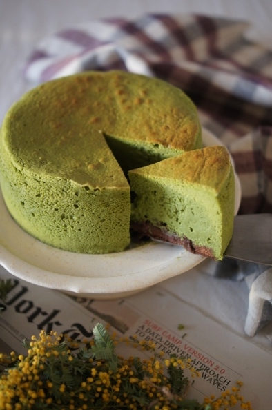 抹茶のスフレチーズケーキ The Lynne S Mealtimes 抹茶のスフレチーズケーキ The Lynne S Mealtimes