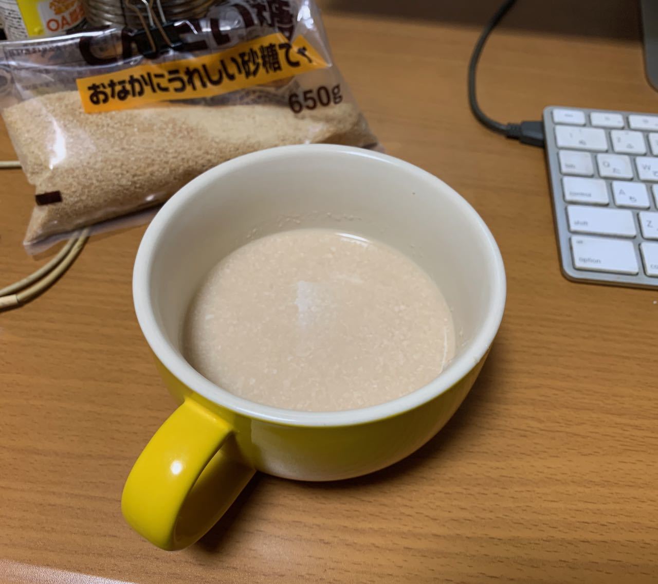 甘酒である。しかも、酒粕の（笑）_d0007585_01364987.jpg