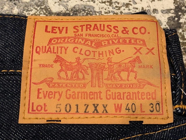 1950's Levi's 501ZXX & 504ZXX!オリジナルデッドストック 1950's Levi's 501ZXX & 504ZXX!オリジナルデッドストック