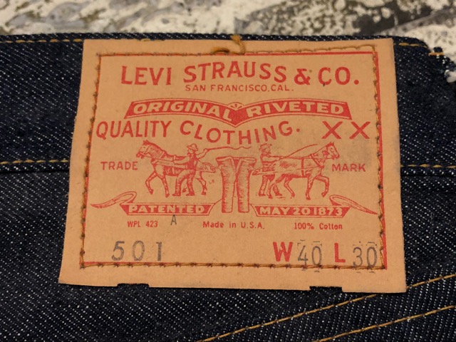 1960's Levi's501BigE Aタイプ!オリジナルデッドストック 1960's Levi's501BigE Aタイプ!オリジナルデッドストック