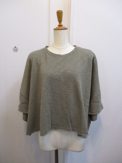 ミューニック  Munich Cut off wide pullover NO:MN192U24★_e0076692_11573117.jpg