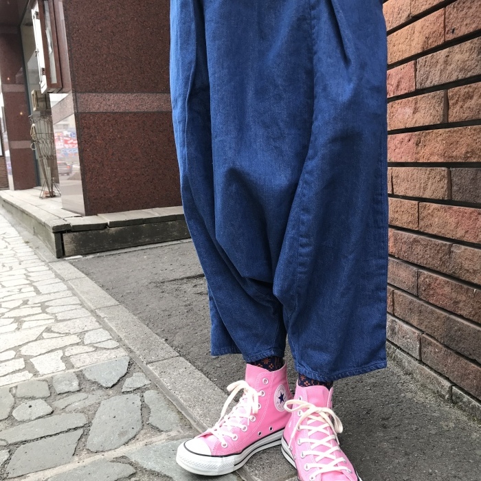 8ozデニムシモキタサルエルパンツ : SAPPORO STAFF BLOG