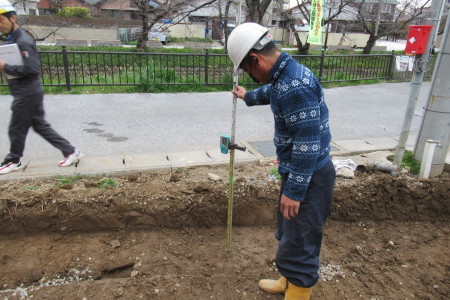 「東町の家」基礎掘り方_b0179213_20380943.jpg