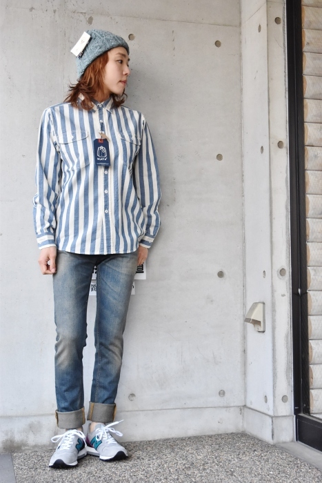 Kato WIDE STRIPE WORK SHIRTS ★_d0152280_04513625.jpg